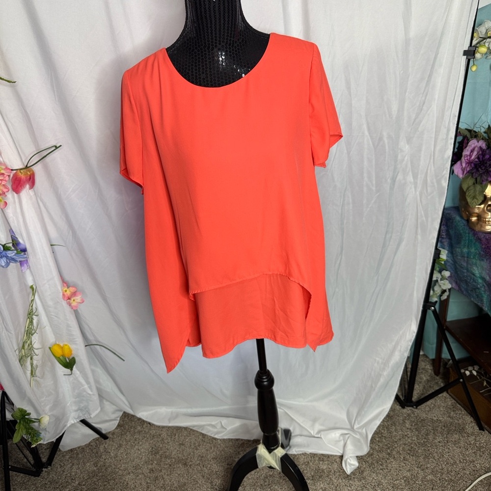 D&G Vibrant Orange Blouse